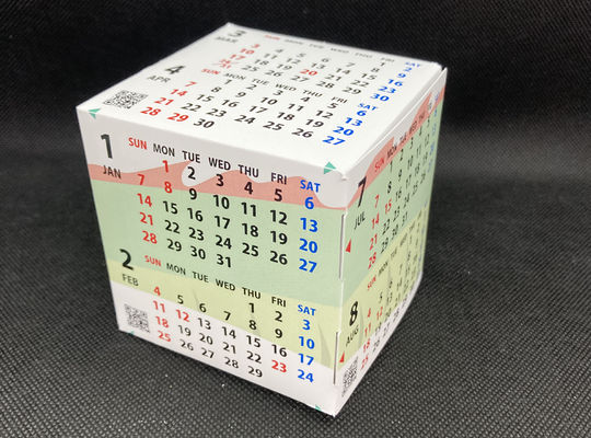 骰子型日历